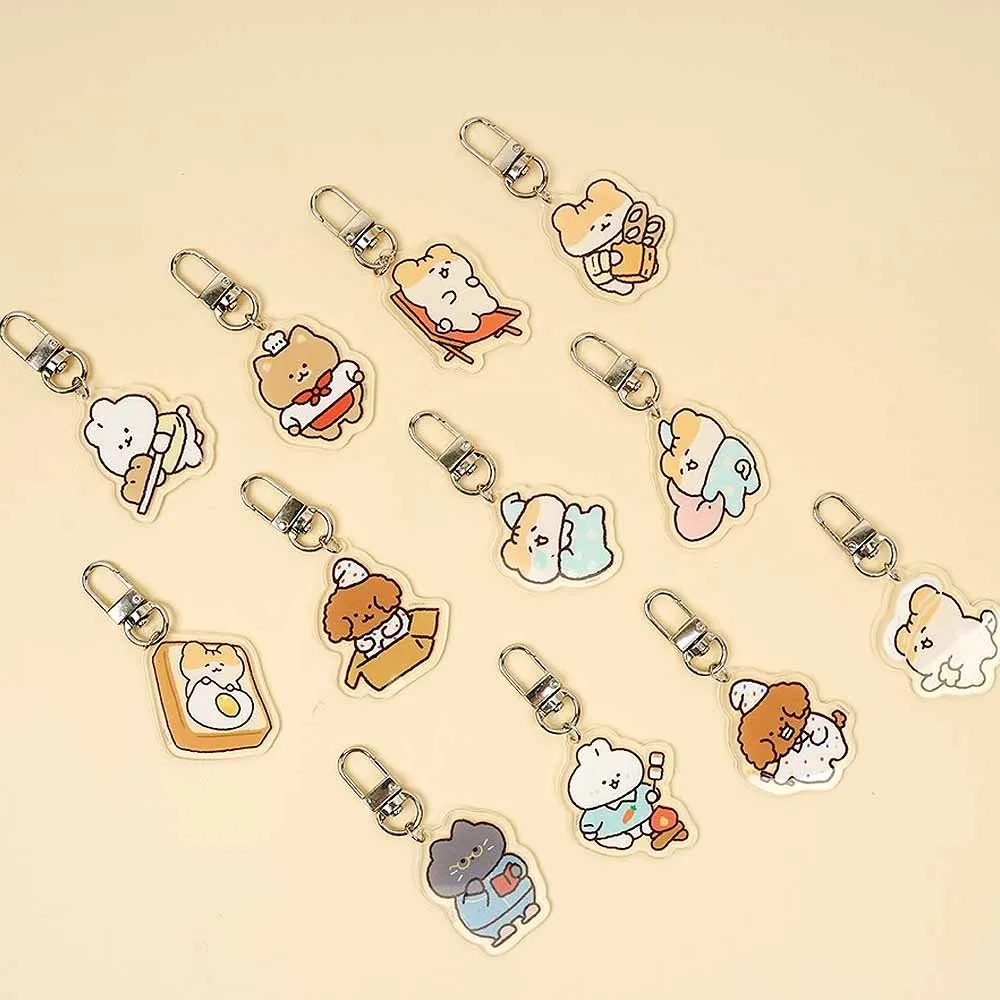 Hamchi Acrylic Secret Keychain