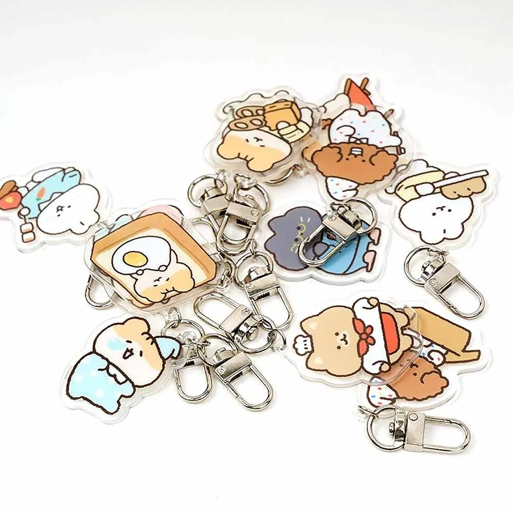 Hamchi Acrylic Secret Keychain