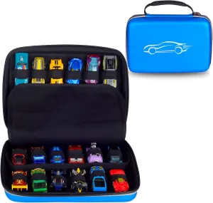 Hard EVA Protective Carrying Storage Case For HOT WHEELS 20-Car Pack,HOT WHEELS 24-Car Pack, Matchbox Cars Case