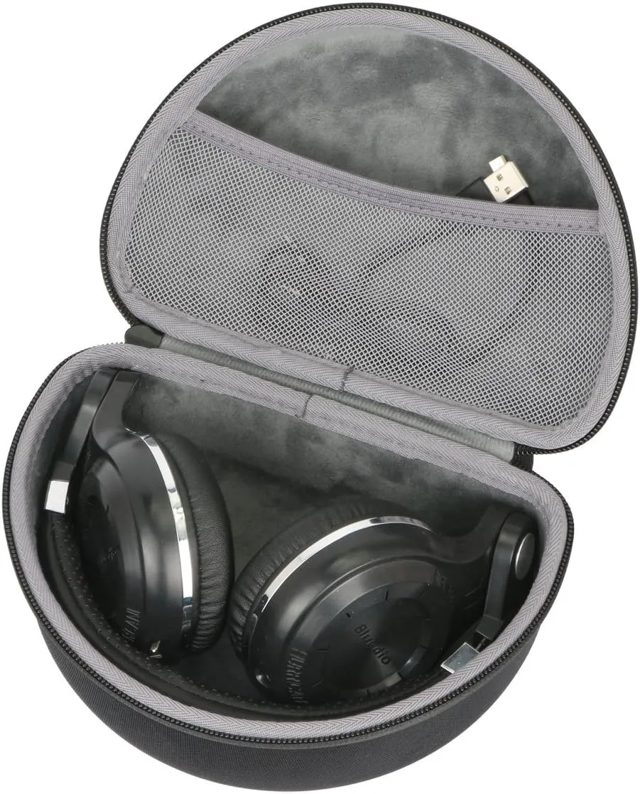 Hard Travel Case Replacement for Bluedio T2s / T2 Plus Turbine Wireless Bluetooth Headphones by co2CREA
