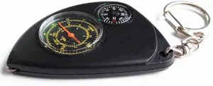 HBJWOV 2 in 1 Compass, Multifunction Odometer, Outdoor Camping Map Rangefinder Compass, for Mountaineering or Hiking