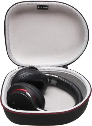Headphone Headset Case Compatible with JBL, Beats, Sony, Soundcore Anker, Raycon, TOZO, SteelSeries, Logitech, Jabra, Bose, Audio-Technica, Sennheiser Headphones, Black Grey