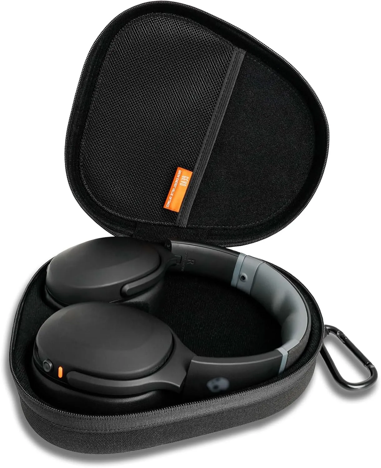 Headphones Case for Skullcandy/JBL/Bose/Sony Wireless Headphones, Travel Case Carrying Cover Bag, Storage Protective Bag with Cable