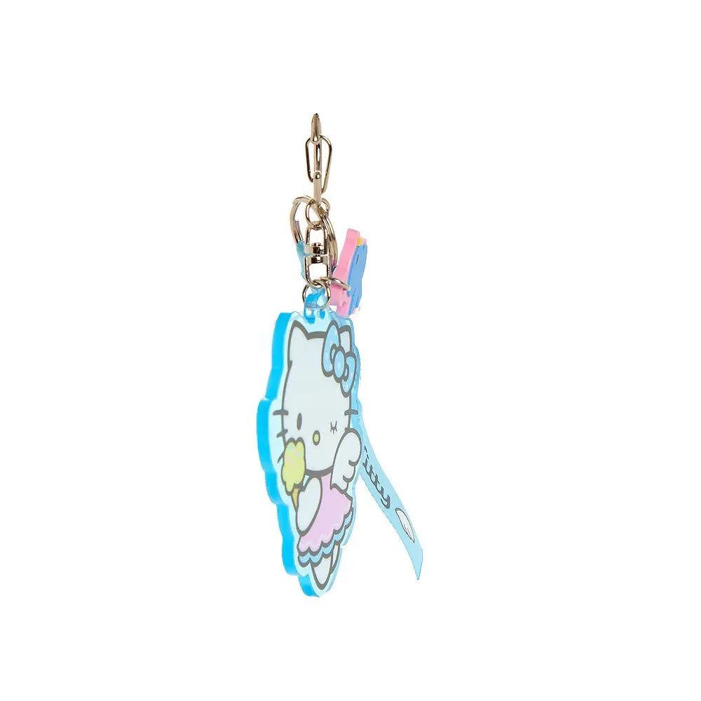 Hello Kitty Acrylic Key Ring :Sky Angel