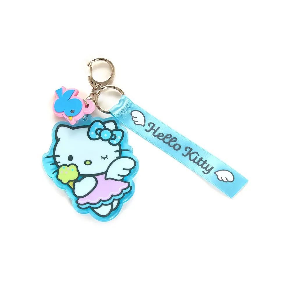 Hello Kitty Acrylic Key Ring :Sky Angel