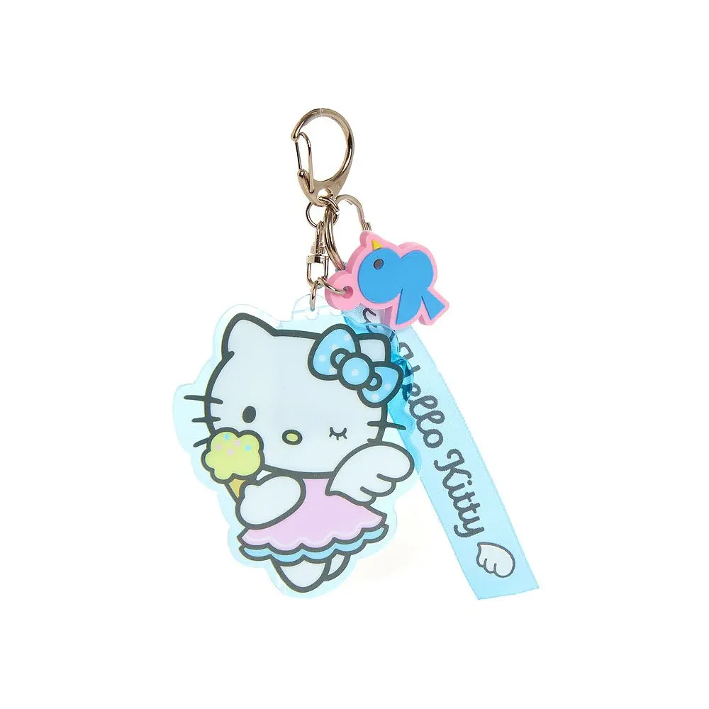 Hello Kitty Acrylic Key Ring :Sky Angel