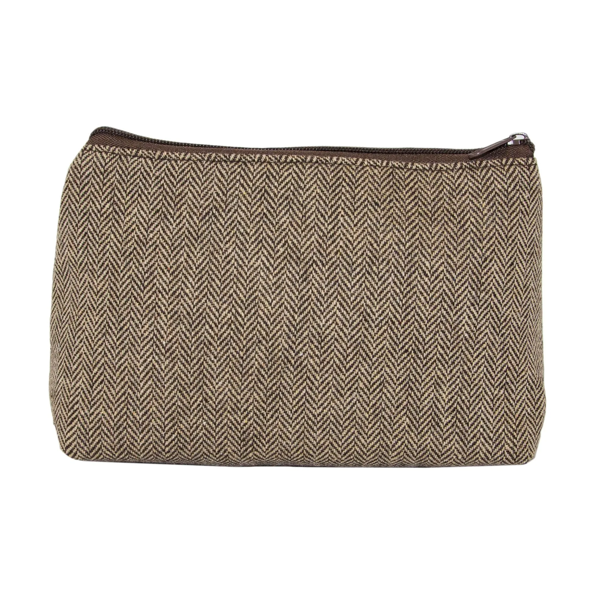Herringbone Cosmetic Pouch