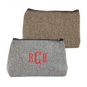Herringbone Cosmetic Pouch