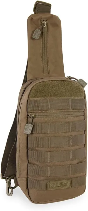 Highland Tactical Tactical Sling Bag, Dark Green