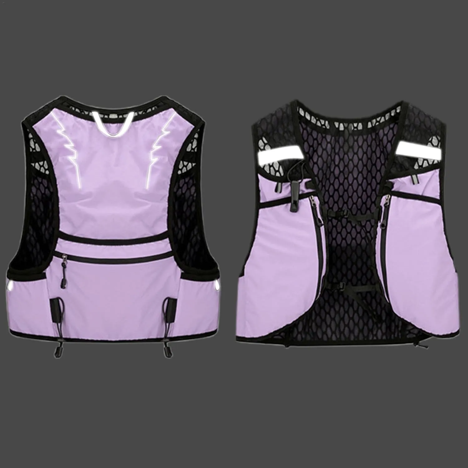 Hydration Backpack Running | Running Hydration Vest for Men Women,Water Bladder Bag Daypack, Running Hydration Pack, Leakproof Hydration Daypack, Breathable for Women Men