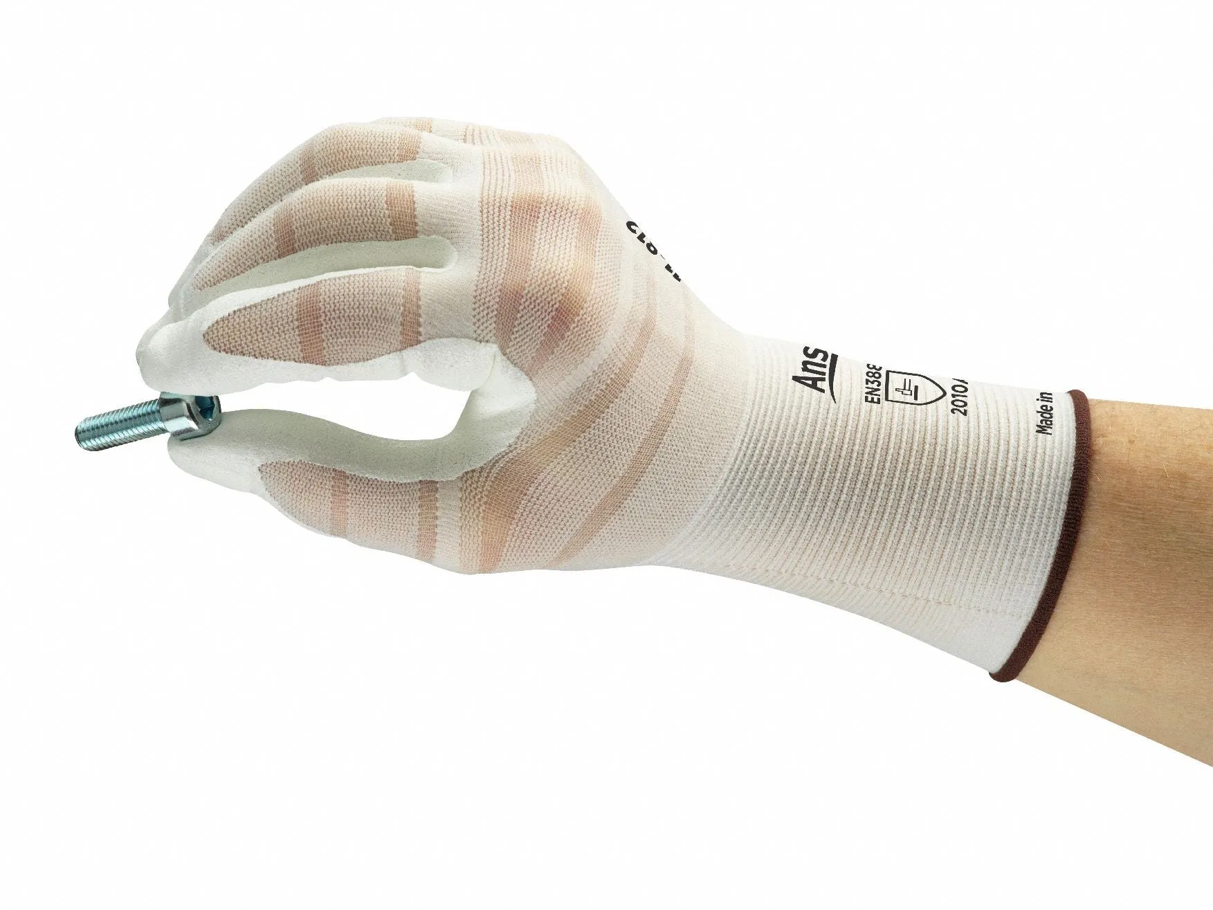 HYFLEX Foam Nitrile Coated Gloves - Small, ANSI Level 3 Abrasion