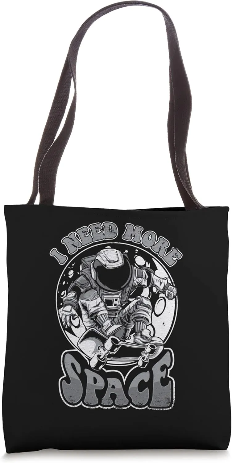 I Need More Space Spacecraft Cosmonaut Astronaut Tote Bag