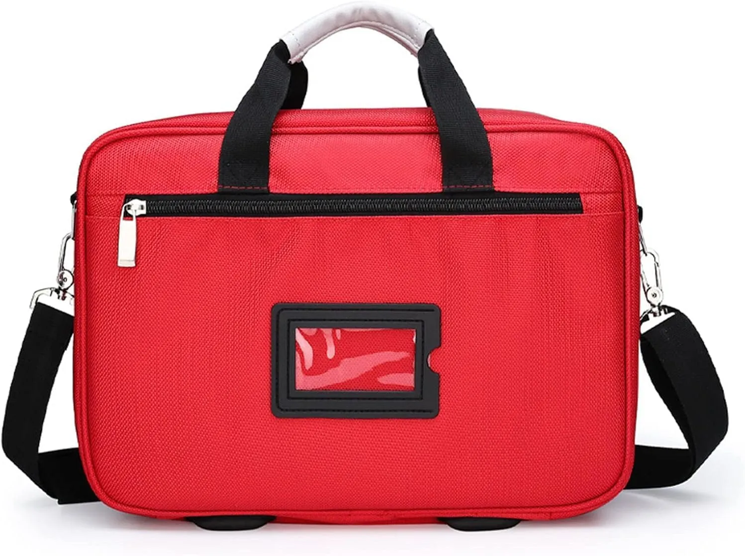 IOCCIOBB Trauma First Aid Kits Storage Bag,Emergency Shoulder Bag Empty, First Responder Bag with Handle for Home (Bag Only)(Navy Blue)