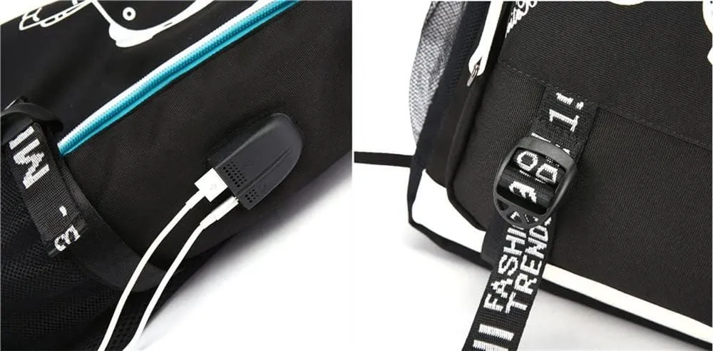 ISaikoy Anime Horimiya Backpack Shoulder Bag Bookbag School Bag D9