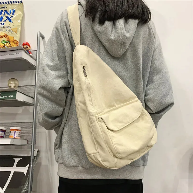 Isla | Women's Canvas Crossbody Messenger Sling Bag