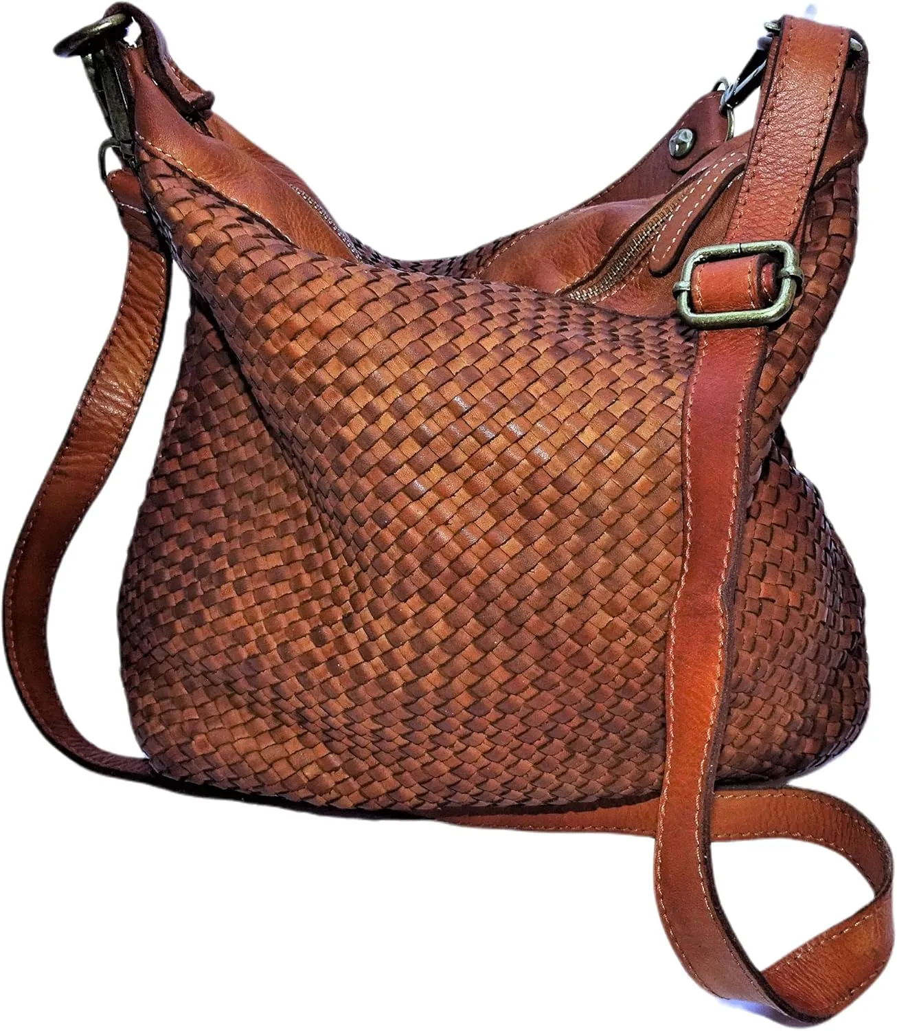 Italian Leather Handbag, Soft and Durable, Versatile Design