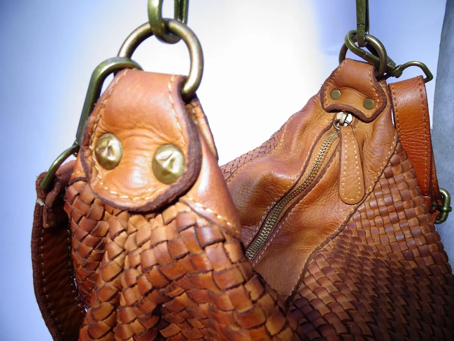 Italian Leather Handbag, Soft and Durable, Versatile Design