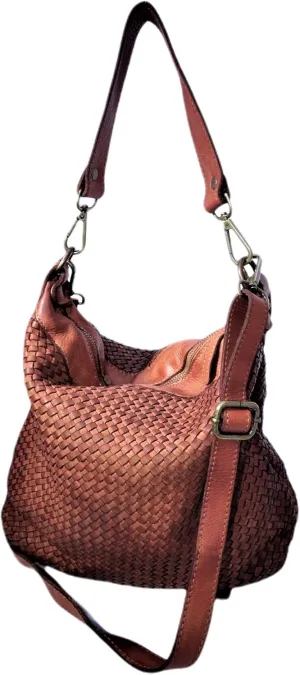 Italian Leather Handbag, Soft and Durable, Versatile Design