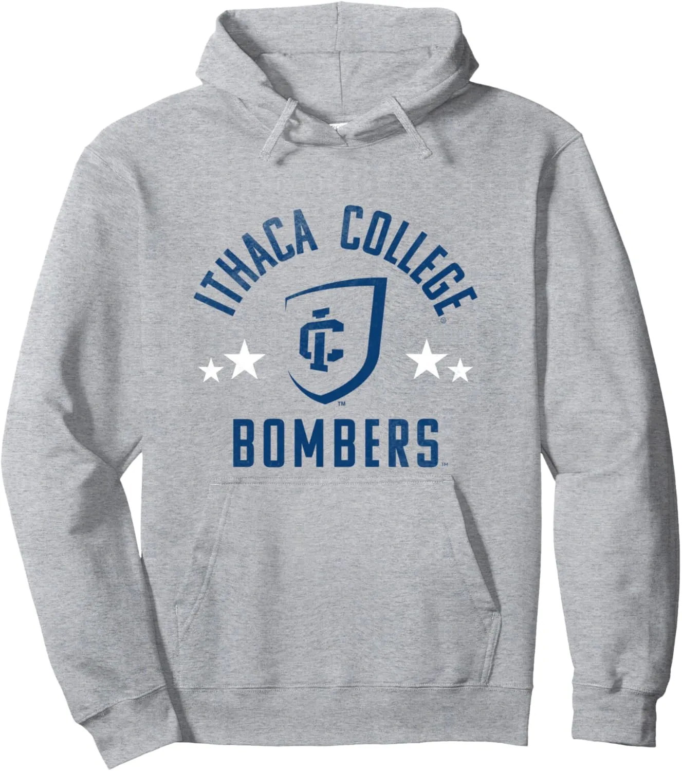 Ithaca College Bombers Logo Pullover Hoodie