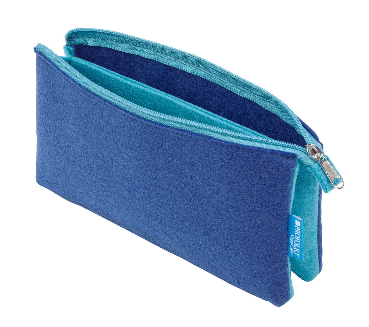 Itoya Profolio Midtown Pouch in Blue/Lagoon- 4x7 inches