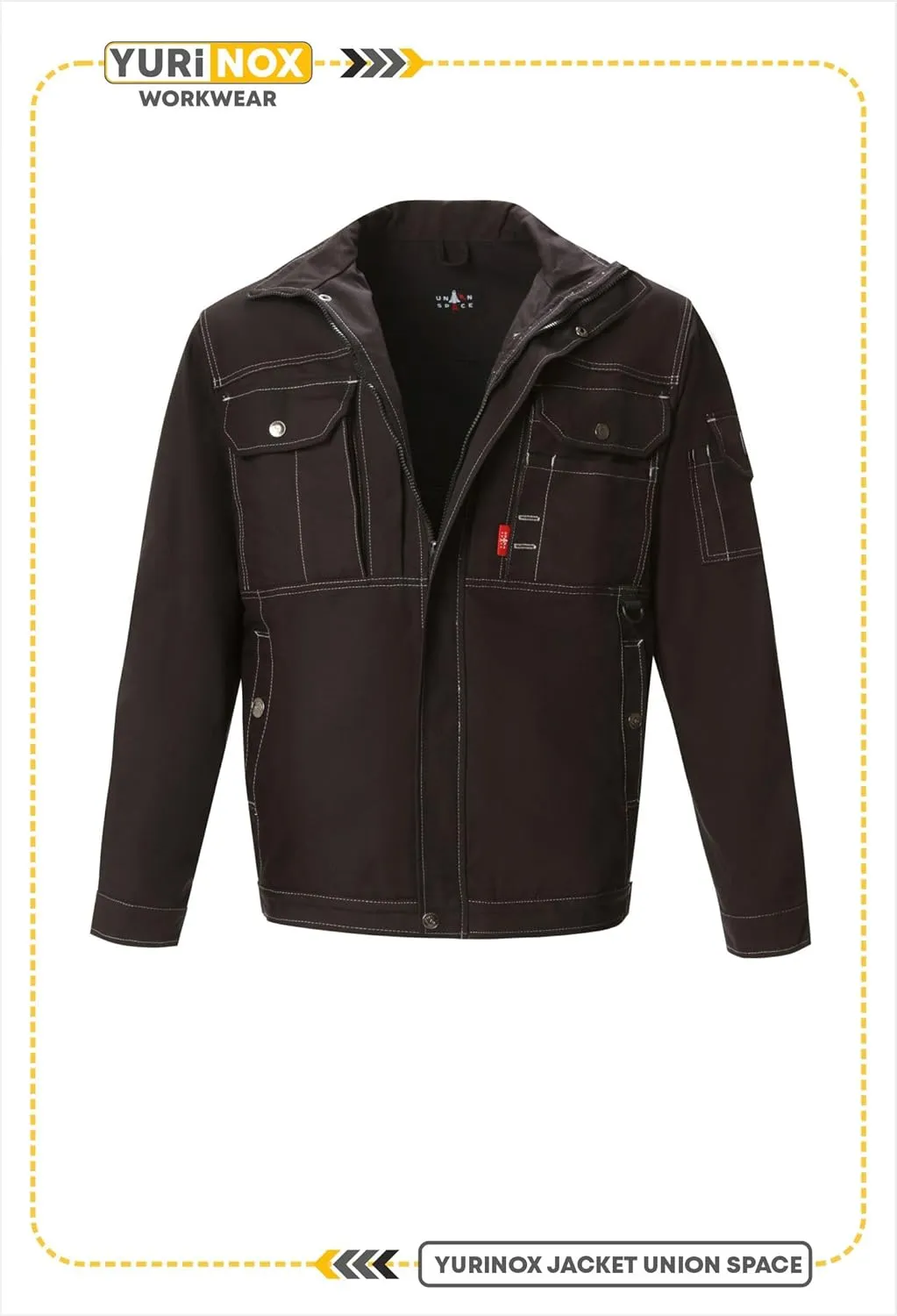 Jacket Unionspace - Double-Stitched - Abrasion Resistant - Moisture Wicking - Tear Resistant - Ventilated