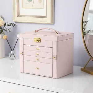 Jewellery Organiser Case Box Storage Multi-Layer Display Ring Bracelet Necklace Earrings