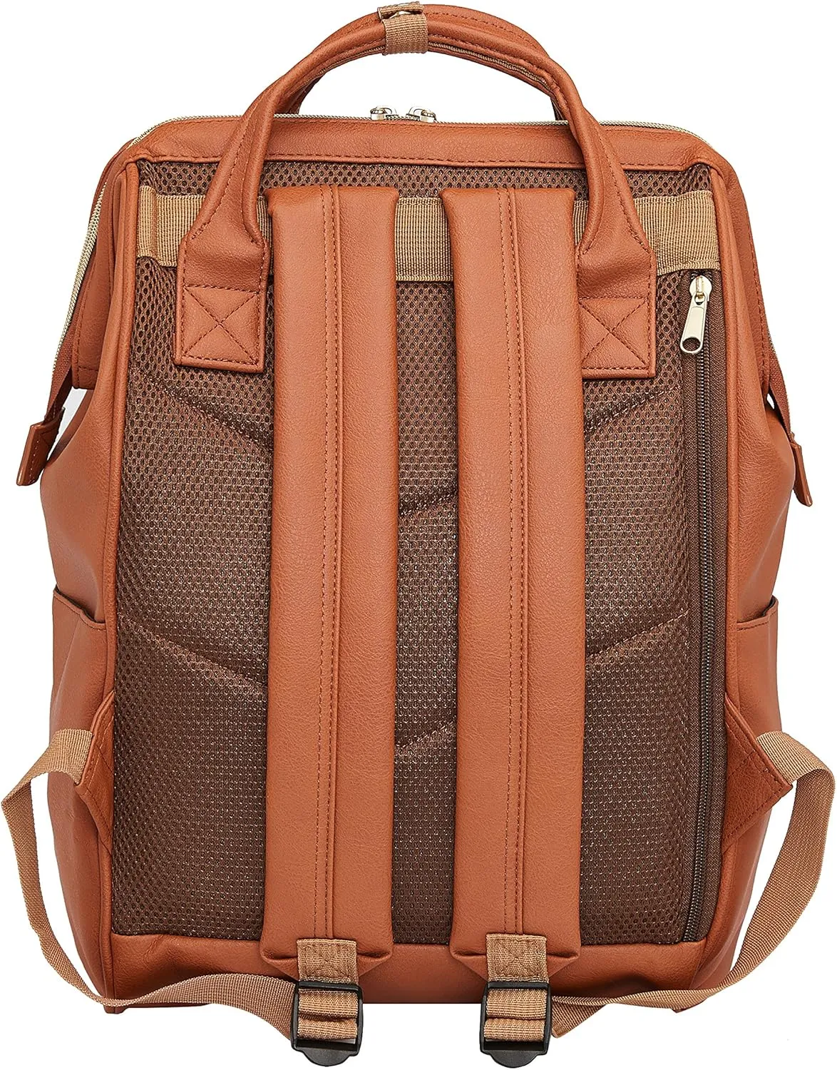 Kah&Kee Leather Backpack for Women and Men 15-inch Laptop Bag | Teacher Professional, Diaper Bag Backpack, Ideal for Work, School, Nurse, College & Travel