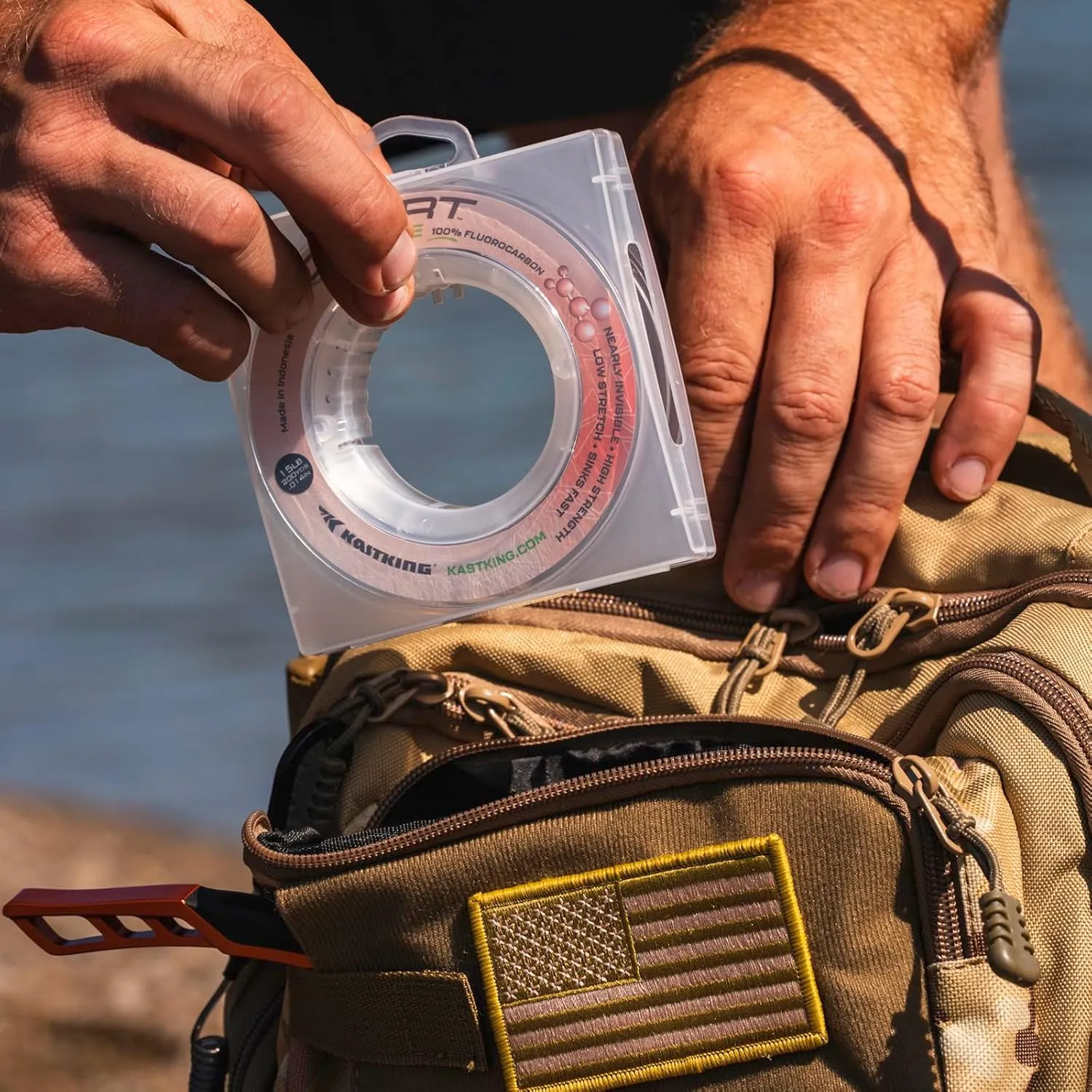 KastKing Kovert Xtreme 100% Fluorocarbon Fishing line, Fishing Leader, Extreme Clarity, Fast Sinking, Shock Resistant, Ultra-Low Visibility, High Abrasion Resistance, 25, 50, 200 YD Spools Available