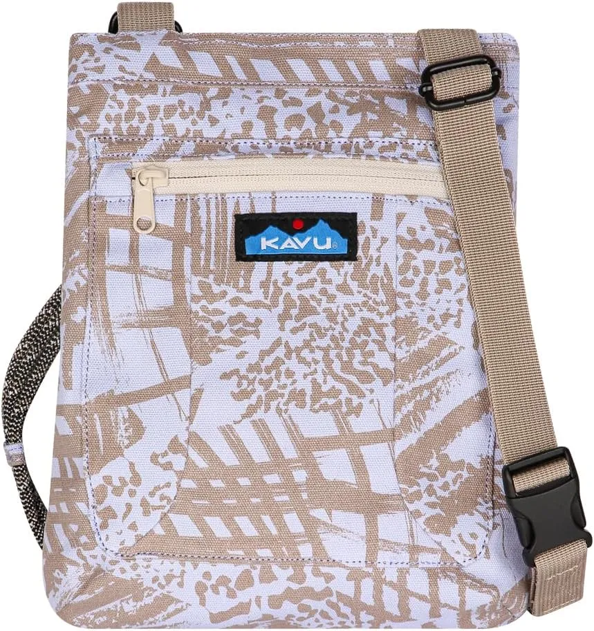 KAVU Keepalong Semi Padded Sling Canvas Rope Crossbody Bag