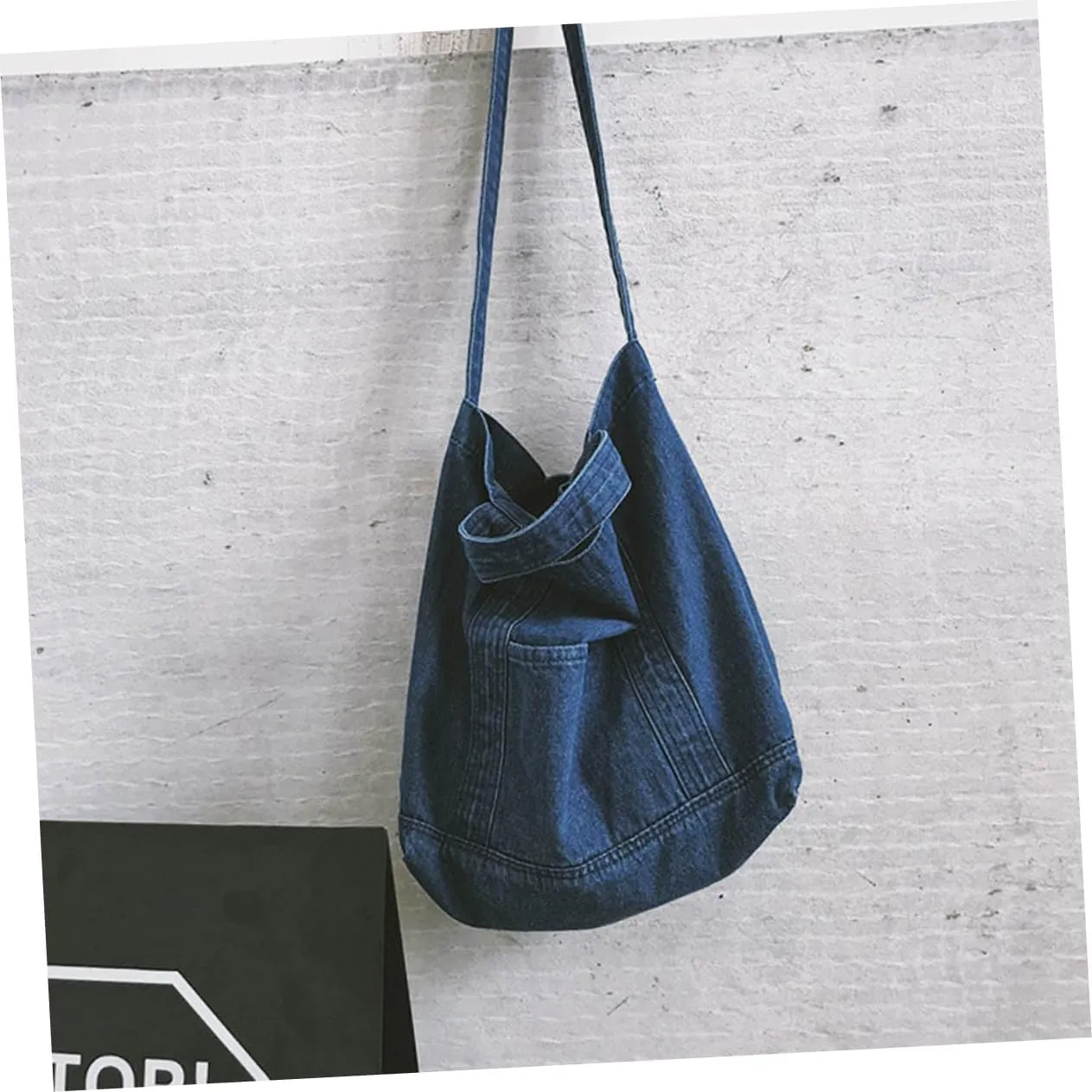 KESYOO canvas shoulder bag canvas hangdle bag