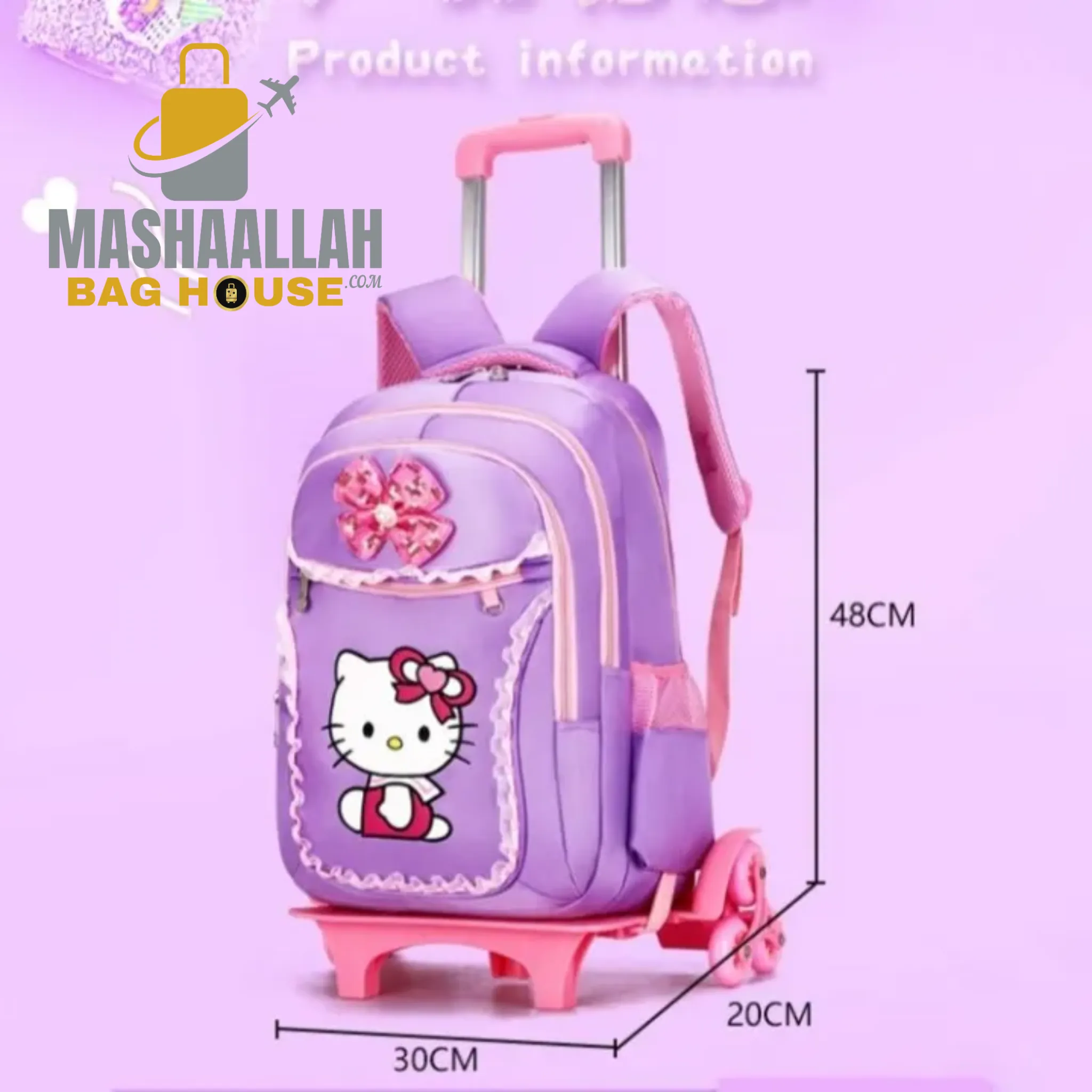 Kids School Trolley Bag