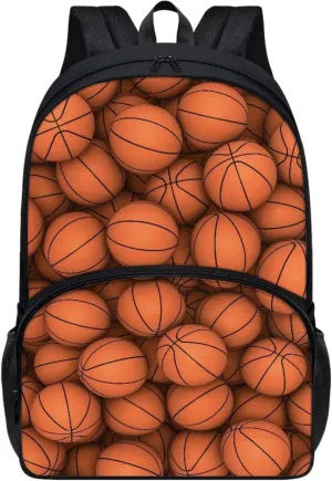 Kids Travel Backpack,Water Resistant Backpack With School Bag Capacity Backpack For Boys,basketball Cute School Supplies For Girls Middle And Smell Proof Backpack For High Sierra Backpack