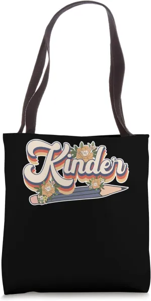 Kinder Academic Teacher Journey with Back to School Tote Bag