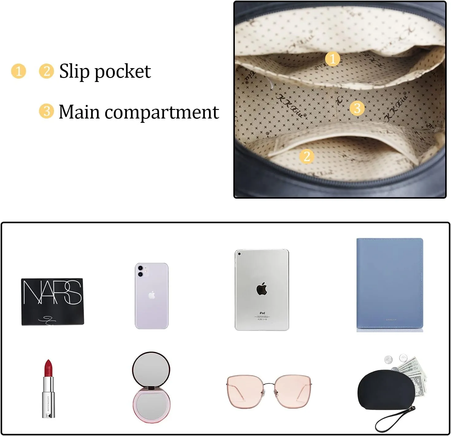 KKXIU Fashion Small Synthetic Leather Backpack Purse For Women and Ladies with Tassel (Grey)