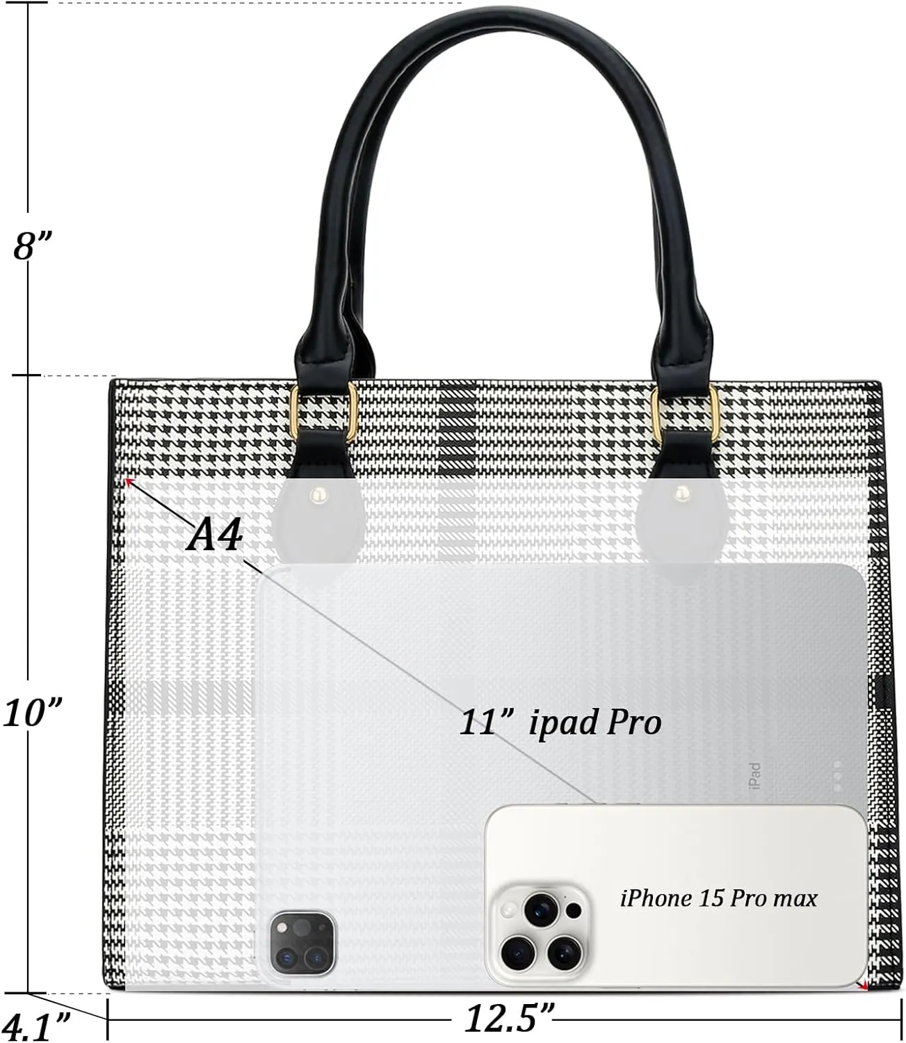 KKXIU Purses and Handbags for Women Vegan Leather Tote Shoulder Bag Ladies Top Handle Satchel with Coin Purse