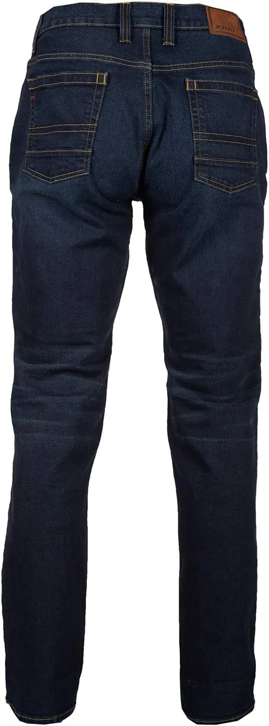 KLIM Men's K Forty 3 Tapered Stretch Abrasion/Cut Resistant Denim Motorcycle Pants