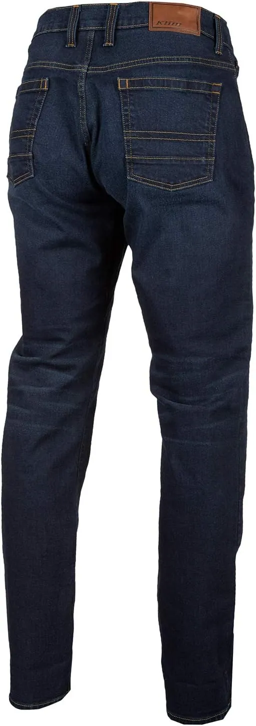KLIM Men's K Forty 3 Tapered Stretch Abrasion/Cut Resistant Denim Motorcycle Pants