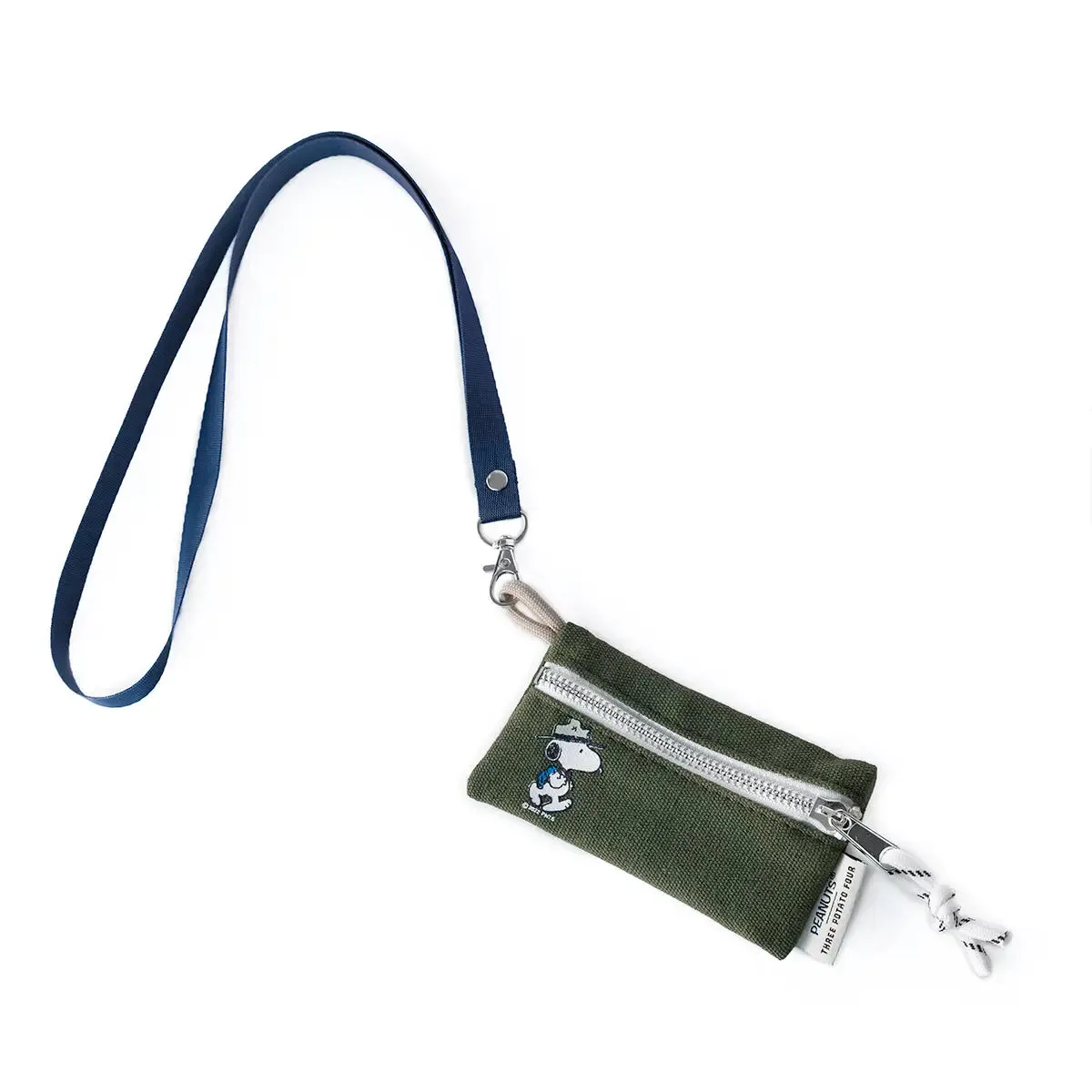 Lanyard Zip Wallet - Snoopy Hike