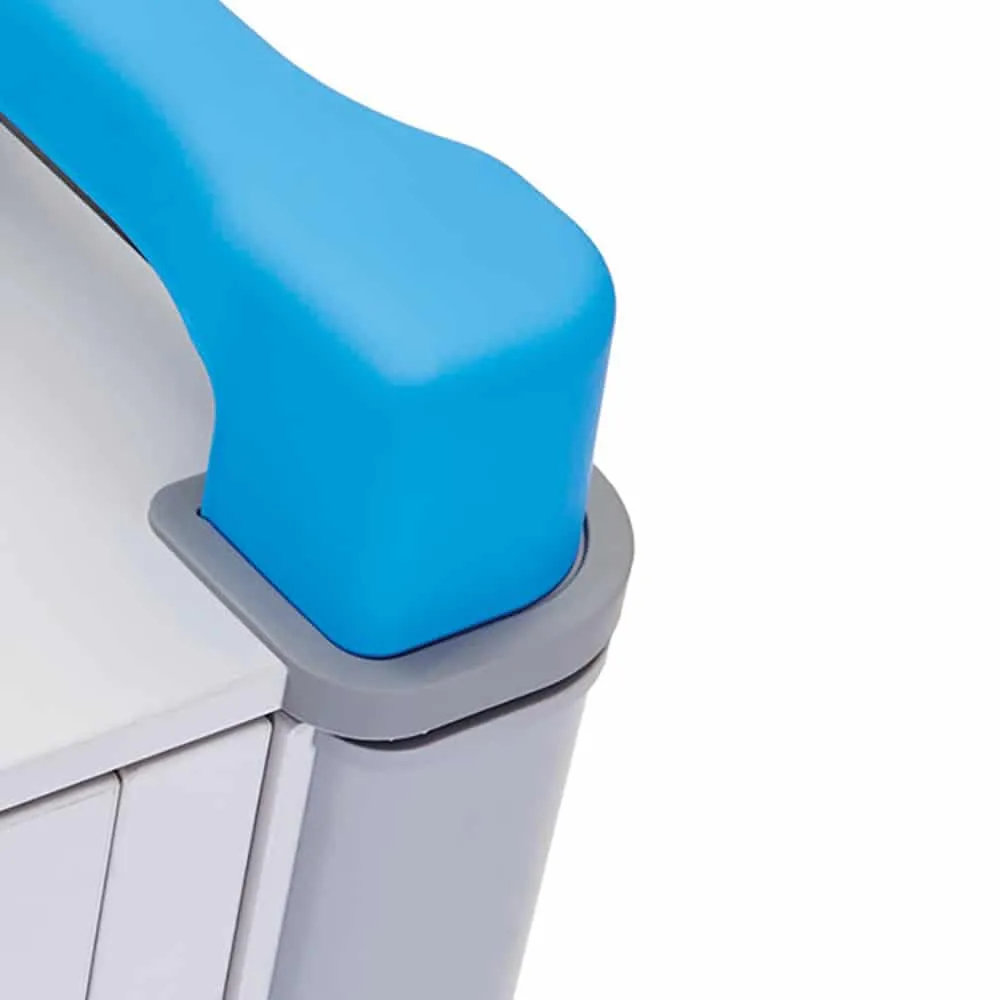 LapCabby 10 Device Vertical Mobile AC Charging Trolley