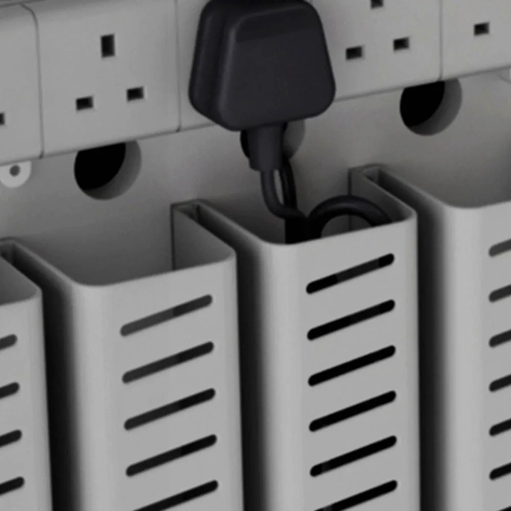 LapCabby 10 Device Vertical Mobile AC Charging Trolley