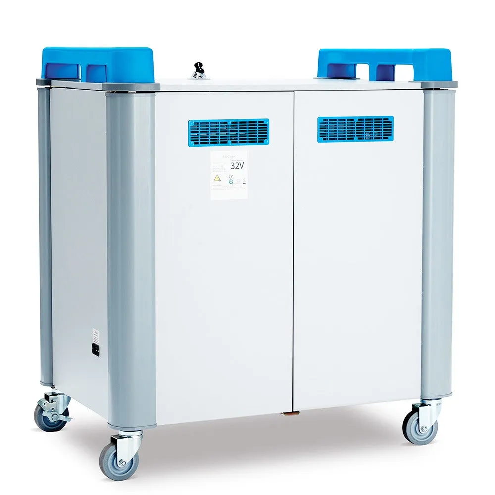 LapCabby 32 Device Vertical Compact Mobile Trolley