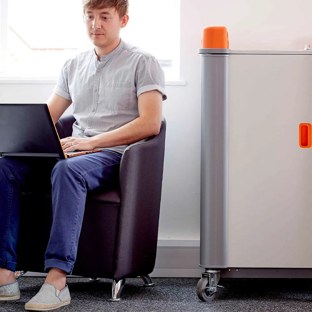 LapCabby 32 Device Vertical Compact Mobile Trolley