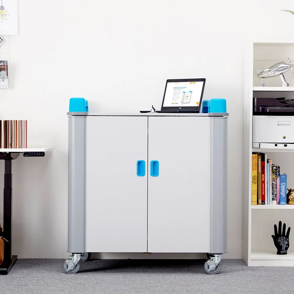 LapCabby 32 Device Vertical Compact Mobile Trolley