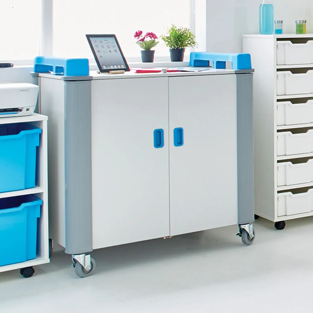 LapCabby 32 Device Vertical Compact Mobile Trolley