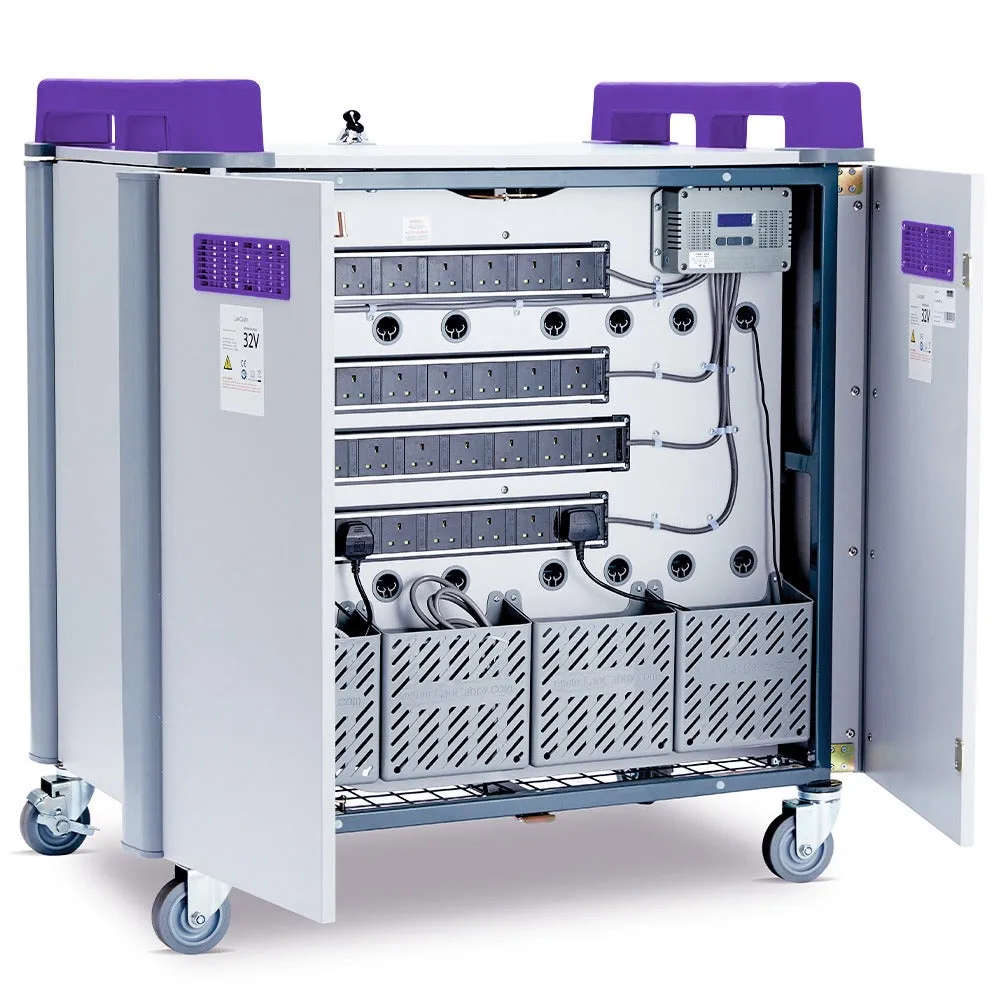 LapCabby 32 Device Vertical Compact Mobile Trolley