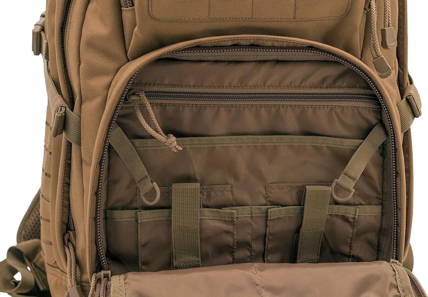 LAPG Atlas 24 Hour Tactical Backpack for Men & Women, Large Hiking Camping Bug Out Backpack, Combat Survival Gear Bag, OD Green