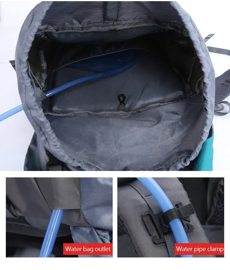 Large Capacity Waterproof Camping Backpack (65L)