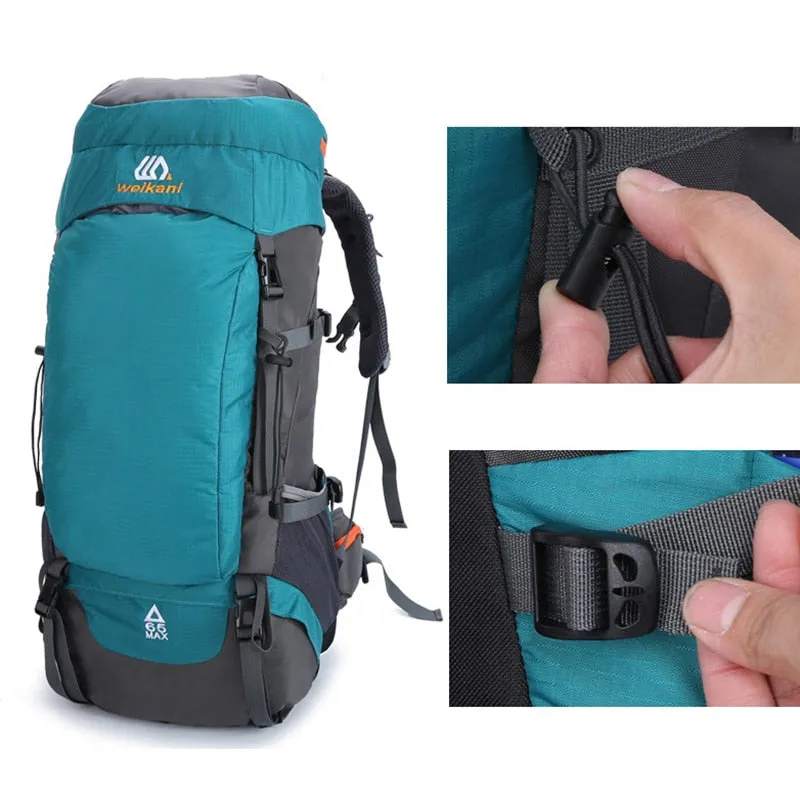 Large Capacity Waterproof Camping Backpack (65L)