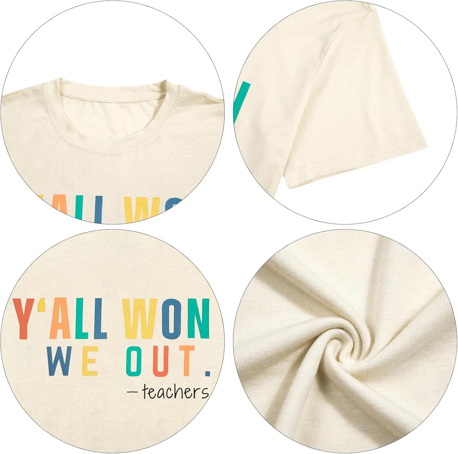Last Day of School Shirt Women Have A Bussin Summer Bruh T- Shirt Teacher Life Tops School Is Out for Summer Clothes
