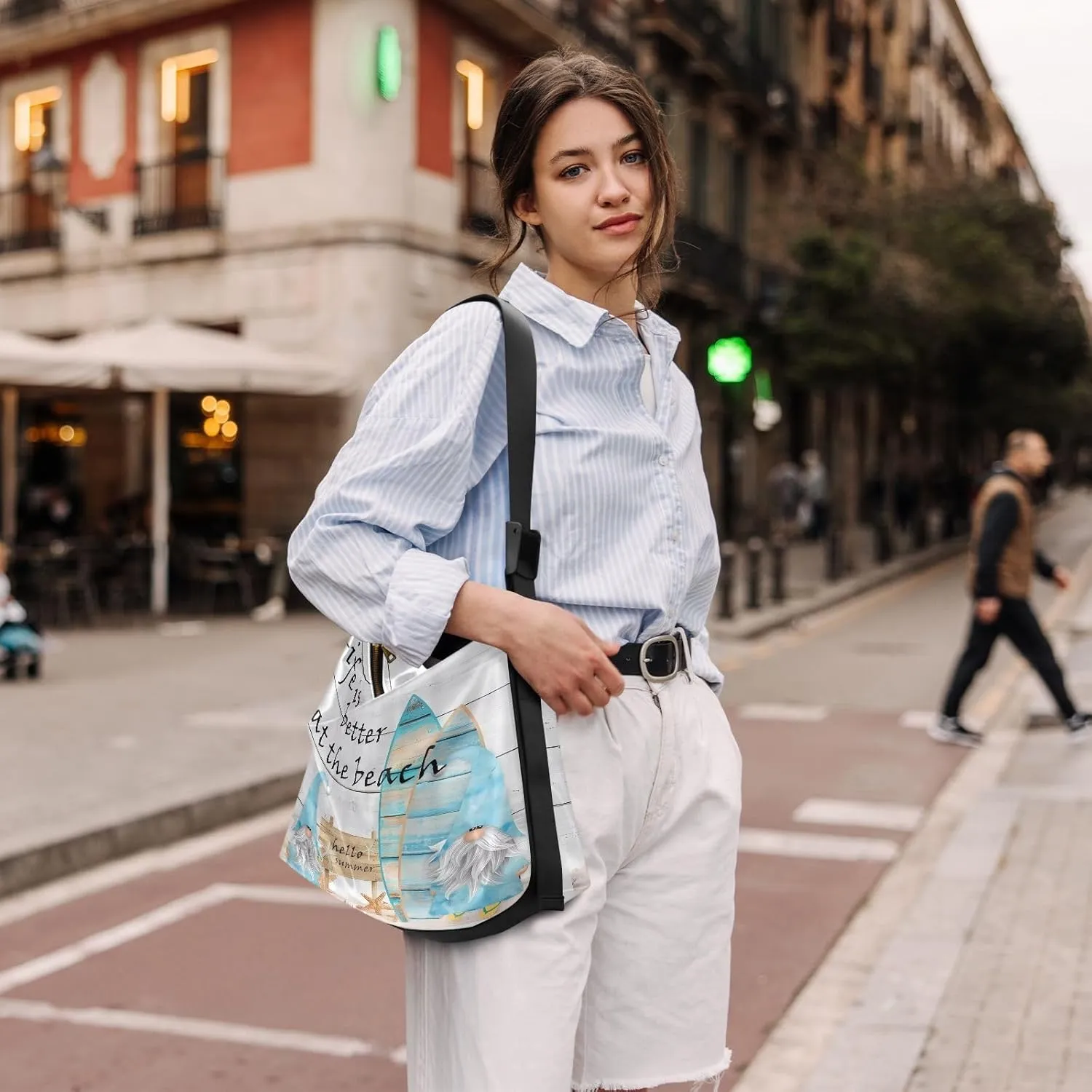 Leather Crossbody Bag & Purse - Women's Tote & Shoulder Bag